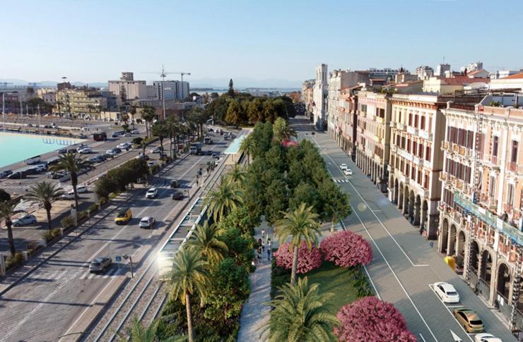 Bellini Lorenz Apartment Cagliari Exteriör bild